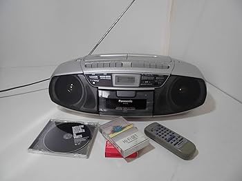 Amazon.co.jp: パナソニック CDラジオカセット シルバー RX-DT36
